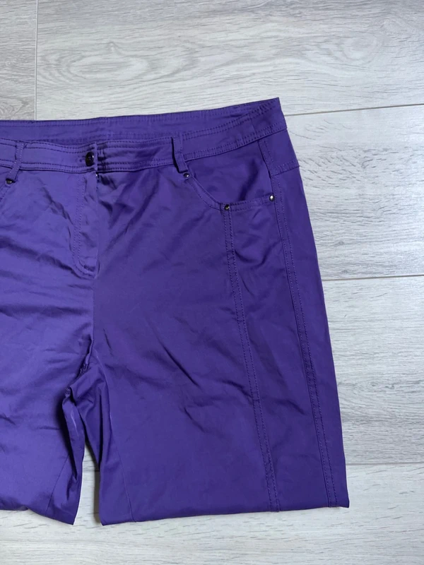 Pantacourt violet - photo numéro 8