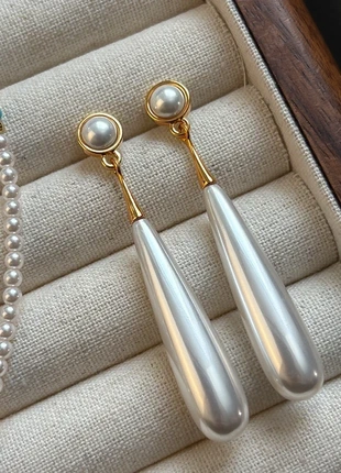 Long bead earrings S925 silver post, brand: smile pearl, condition: New without tags, £8.00, £9.10 includes Buyer Protection Pro