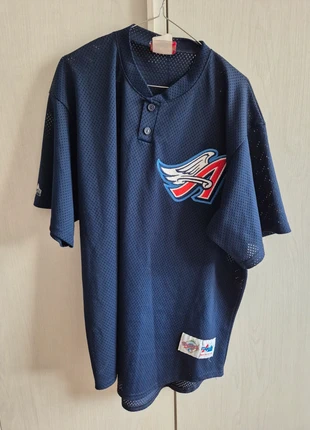 Maglia blu sportiva XL, marke: Majestic, zustand: Gut, größe: XL, 15,00 €, 16,45 € inklusive Vinted-Käuferschutz