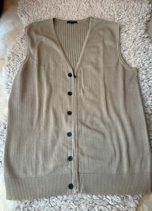 Gilet ZAD uomo maglione senza maniche color tortora in caldo cotone, marca: Zad, estado: Muito bom, tamanho: L, €8.00, €9.10 inclui Proteção do Comprador