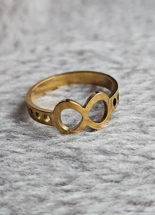 Bague Dorée Femme | Signe Infini | Bijou Symbolique et Élégant Taille 7, marque: Tendance, état: Neuf avec étiquette, taille: 17,3 mm, 2,99 €, 3,84 € Protection acheteurs incluse