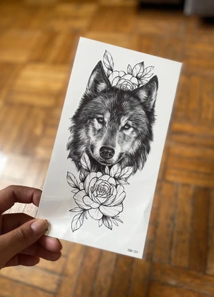 Tatouages temporaires éphémères noir et blanc , condizioni: Nuovo con cartellino, €5.00, €5.95 include la Protezione acquisti