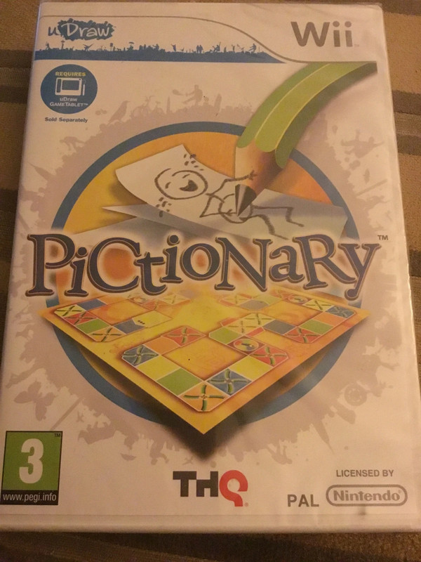 Wii Pictionary game for udraw console | Vinted