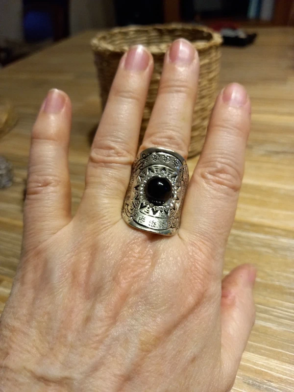 Bague argentée 56 - photo numéro 6