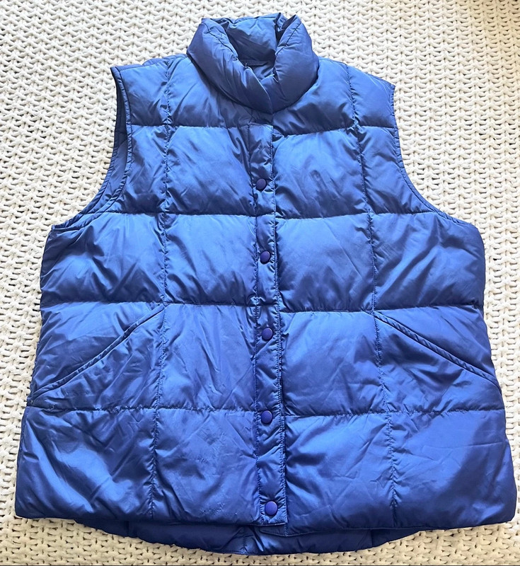 Land’s End Goose Down Puffer Vest 1