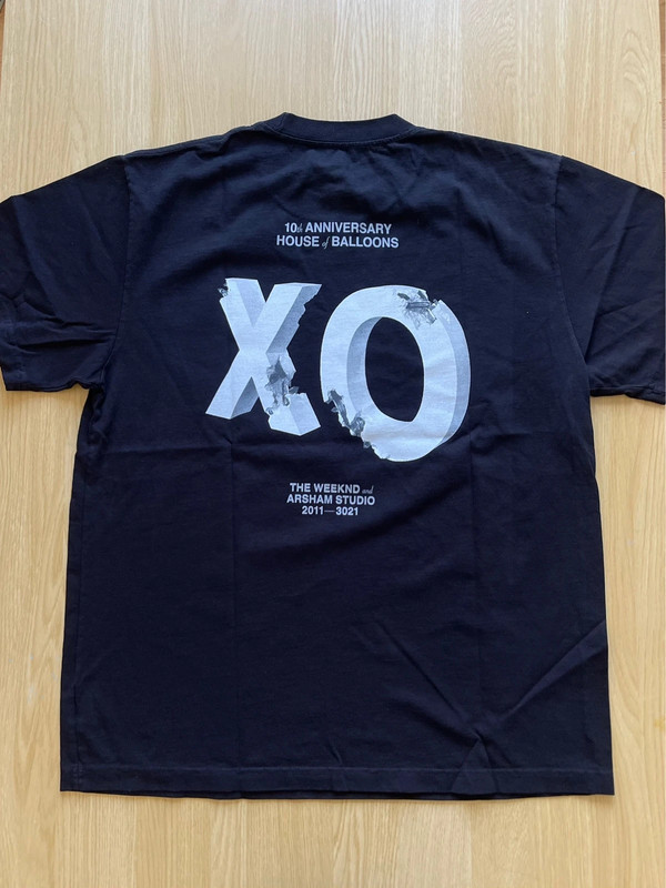 The Weeknd x Daniel Arsham House of Balloons 10th Anniversary eroded XO ...