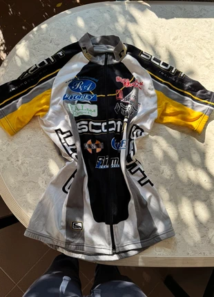 Maglia ciclismo Scott Jolly Wear giallo/nero, marca: Scott, estado: Novo sem etiquetas, tamanho: M, €12.00, €13.30 inclui Proteção do Comprador