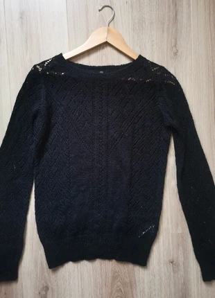 pull naf naf ajouré noir doux t.s, merk: Naf Naf, staat: Heel goed, maat: S / 36 / 8, € 15,00, € 16,45 inclusief Kopersbescherming