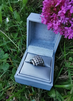 Bague en argent et zircons , marca: Argent, estado: Muito bom, tamanho: 17,7 mm Ø / 16, €30.00, €32.20 inclui Proteção do Comprador