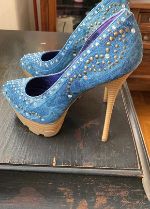 Decolletè jeans denim, marke: Roberta Farc, zustand: Sehr gut, größe: 37, 30,00 €, 32,20 € inklusive Vinted-Käuferschutz