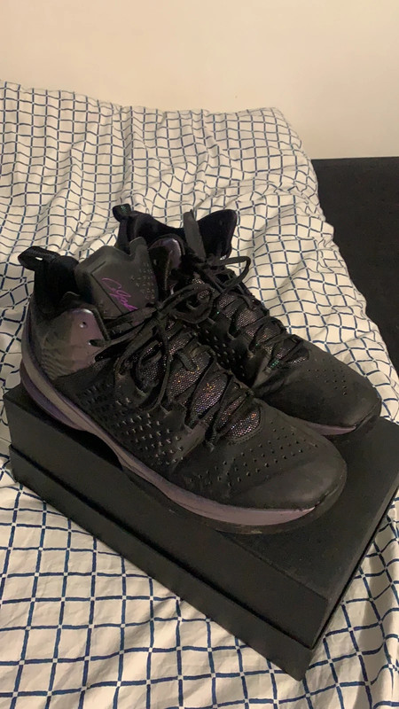 Jordan Melo M11 flight plate black purple 45FR 11US Vinted