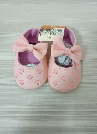 Scarpine rosa neonata, marca: Baby Fashion, estado: Novo com etiquetas, tamanho: 17, €4.00, €4.90 inclui Proteção do Comprador
