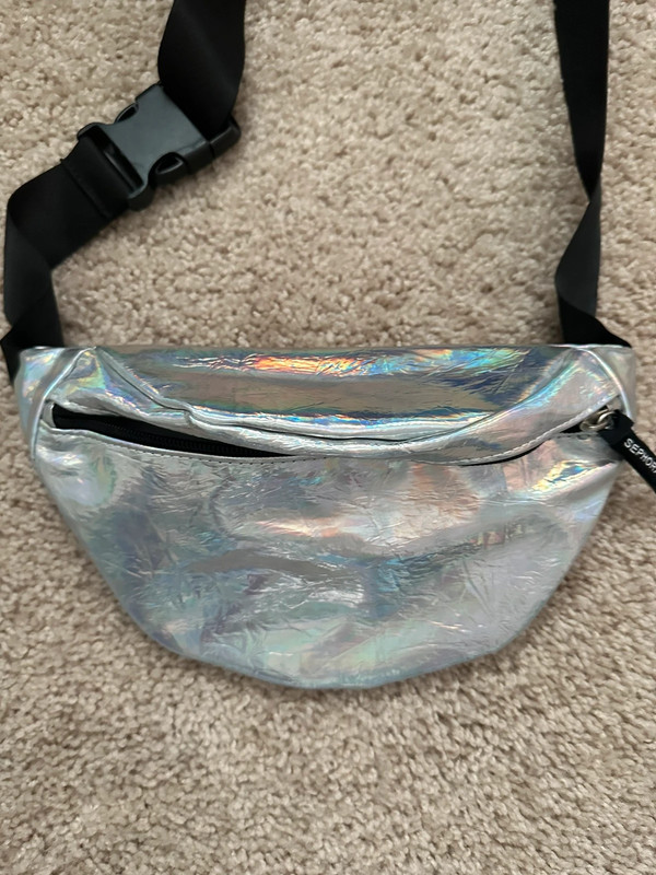 Metallic belt bag 1