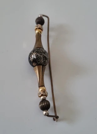 Vintage broche in goud en zwart, merk: Vintage Love, staat: Heel goed, € 3,00, € 3,85 inclusief Kopersbescherming Pro