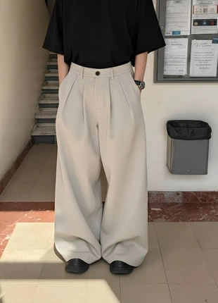 Pantalon de costume Large coupe oversize - Vintage, brand: y2k, condizioni: Ottime, taglia: M, €40.00, €42.70 include la Protezione acquisti