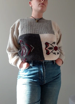 Pull vintage en laine, marque: Ideally yours, état: Très bon état, taille: M / 38 / 10, 7,50 €, 8,58 € Protection acheteurs incluse