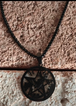 Collar de protección tentragrammaton acero, marque: Local, état: Neuf sans étiquette, 6,00 €, 7,00 € Protection acheteurs incluse