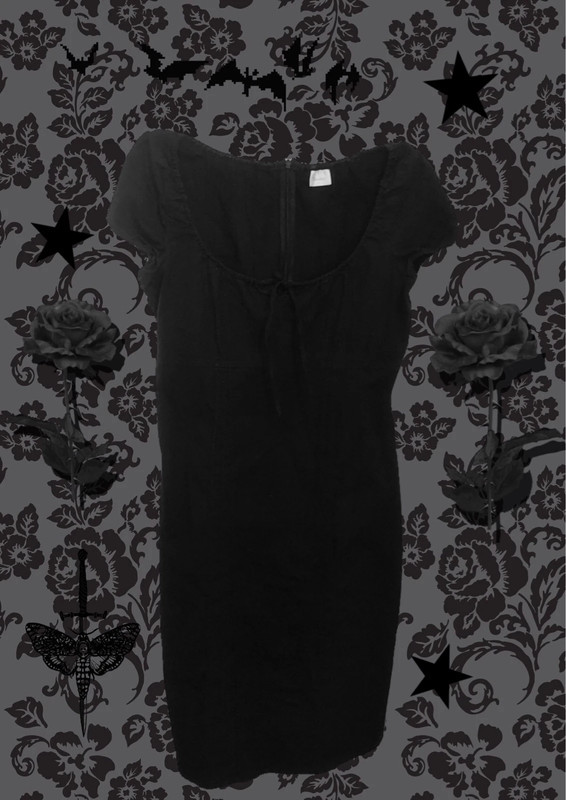 black goth dress 3