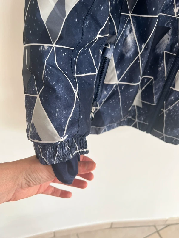 Imperméable de ski crivit pro bleu et grise - photo numéro 8