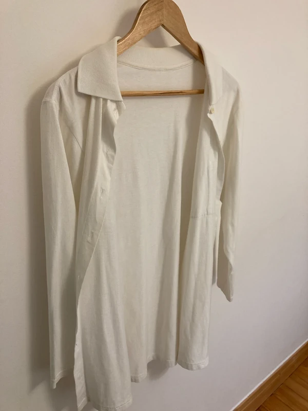 Veste chemise blanche coton taille 38 - photo numéro 3