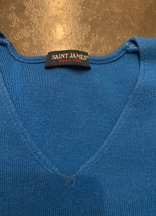 Pull Saint James bleu, marque: Saint James, état: Très bon état, taille: XS / 34 / 6, 9,00 €, 10,15 € Protection acheteurs incluse