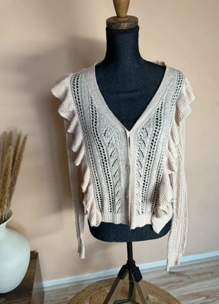 Gilet femme rose poudré Gémo taille M – Très bon état, merk: Gémo, staat: Heel goed, maat: M / 38 / 10, € 6,00, € 7,00 inclusief Kopersbescherming Pro