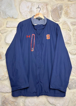 Veste coupe vent Under Armour Coldgear Syracuse bleu marine orange XL, brand: Under Armour, condition: Very good, size: XL, €35.00, €37.45 includes Buyer Protection