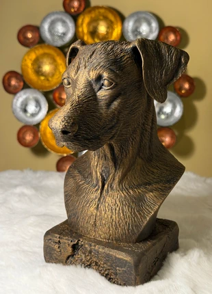 Doberman Antique Bust – 3D Print, marca: onbekend, estado: Novo sem etiquetas, €15.00, €16.45 inclui Proteção do Comprador