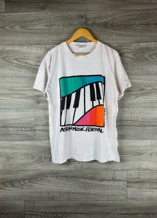 Angle Music Festival Vintage 90s Made In USA Single Stitch T Shirt Large X1952, brand: Angle, condition: Good, size: L, £15.00, £16.45 includes Buyer Protection