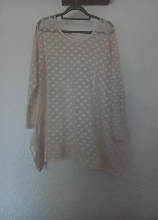 Tunique dentelle, merk: sansnom., staat: Heel goed, maat: XL, € 3,00, € 3,85 inclusief Kopersbescherming