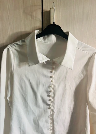 Camicia bianca con bottoni, marke: Vintage Dressing, zustand: Sehr gut, größe: S / 36 / 8, 5,00 €, 5,95 € inklusive Vinted-Käuferschutz