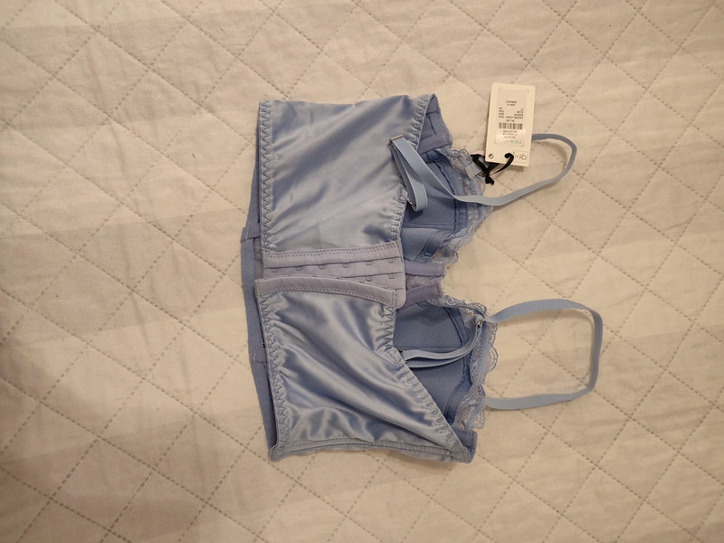 Corset azul de Primark 2