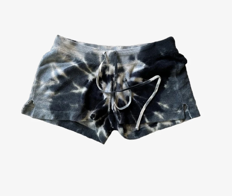 Hardtail tie dye Terry cloth shorts 1
