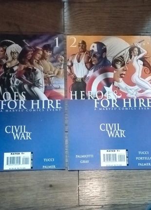 Heroes for Hire, Civil War, #1-2, condition: Good, €4.00, €4.90 includes Buyer Protection