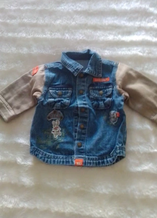 Casaco ganga, condizioni: Ottime, taglia: 3-6 mesi / 62 cm, €2.00, €2.80 include la Protezione acquisti