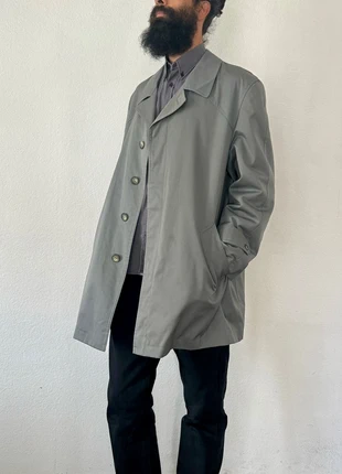 Vintage 70s gray trench coat, brand: Vintage Dressing, condizioni: Ottime, taglia: XL, €42.00, €44.80 include la Protezione acquisti