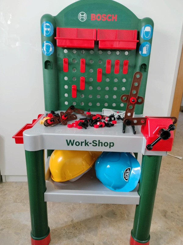 Juguete ninos Banco herramientas Bosch