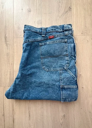 Men’s Wrangler Blue Denim Carpenter Shorts, W46, brand: Wrangler, condition: Very good, size: W46, £16.00, £17.50 includes Buyer Protection Pro