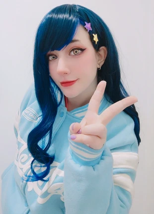 Peluca An Vivid Bad Squad, staat: Nieuw zonder prijskaartje, maat: Universele maat, € 15,00, € 16,45 inclusief Kopersbescherming