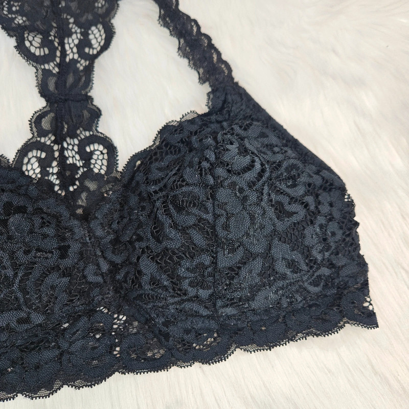 Xhilaration Black Lace Padded Bralette 2