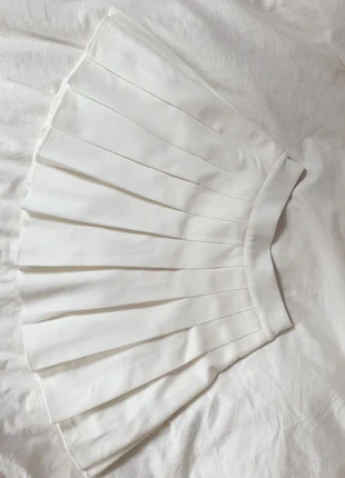 Weißer Faltenrock, marke: Dressystar, zustand: Neu, größe: XS / 34 / 6, 4,00 €, 4,90 € inklusive Vinted-Käuferschutz