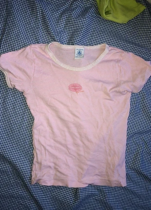 T shirt rayures roses, marque: COQUETTE, état: Très bon état, taille: XXS / 32 / 4, 6,00 €, 7,00 € Protection acheteurs incluse