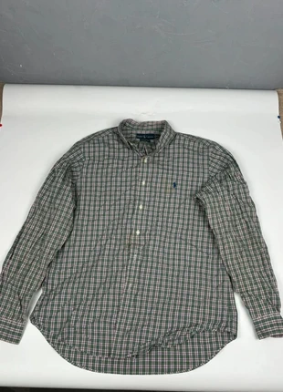 Chemise Ralph lauren à carreaux vert, marque: Ralph Lauren, état: Très bon état, taille: L, 23,40 €, 25,27 € Protection acheteurs (Pro) incluse