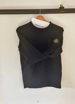 🎵CrewNeck Stone Island 2019 Noir🎵, marca: Stone Island, estado: Muy bueno, tamaño: XS / 34 / 6, 74,90 €, 79,35 € Protección al comprador incluida
