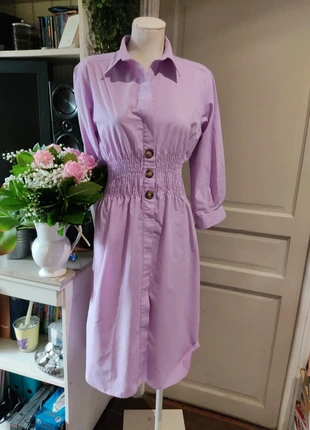 Robe violette Zara XS ''C28'', marca: Zara, estado: Muito bom, tamanho: XS / 34 / 6, €5.00, €5.95 inclui Proteção do Comprador