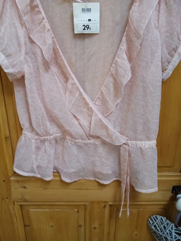 Blouse cache coeur - photo numéro 4