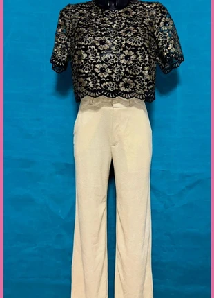 Divino pantalón ancho , cintura alta de LeGer talla 34 😍, marque: LeGer, état: Très bon état, taille: XS / 34 / 6, 28,00 €, 30,10 € Protection acheteurs (Pro) incluse