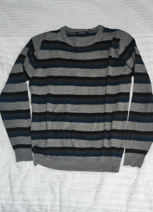 Pull manches longues en acrylique rayé, brand: Inconnu, condition: Good, size: M / 38 / 10, €5.00, €5.95 includes Buyer Protection