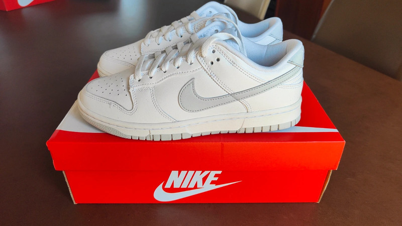 Nike Dunk Low Retro White Pure Platinum | Vinted