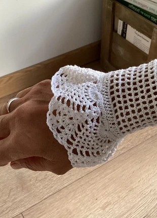Manchettes crochet, marke: Fait Main, zustand: Neu, größe: Einheitsgröße, 12,00 €, 13,30 € inklusive Vinted-Käuferschutz